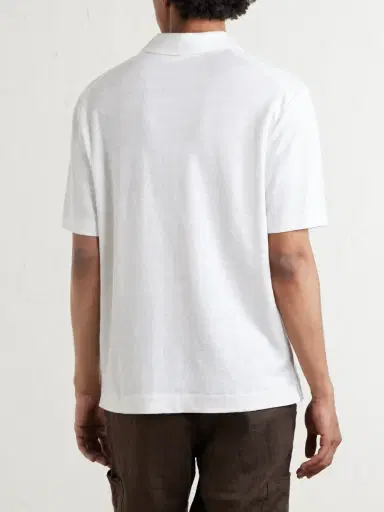 MR P. Linen Polo Shirt - Men | Thumbnail 4 MR P. Linen Polo Shirt - Men | Thumbnail 4