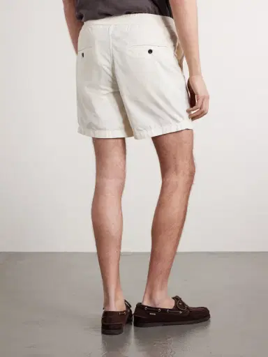 Slowear Straight-Leg Cotton-Corduroy Drawstring Shorts - Men | Thumbnail 4