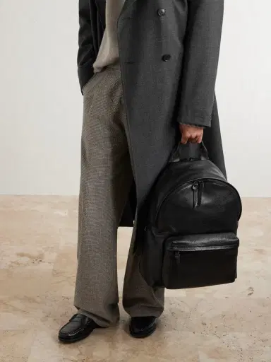 Officine Creative OC 001 Suede Backpack - Men | Thumbnail 2 Officine Creative OC 001 Suede Backpack - Men | Thumbnail 2