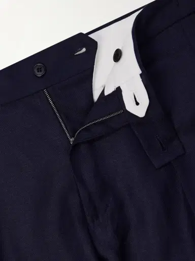 Slowear Tapered Pleated Wool and Linen-Blend Trousers - Men | Thumbnail 6 Slowear Tapered Pleated Wool and Linen-Blend Trousers - Men | Thumbnail 6