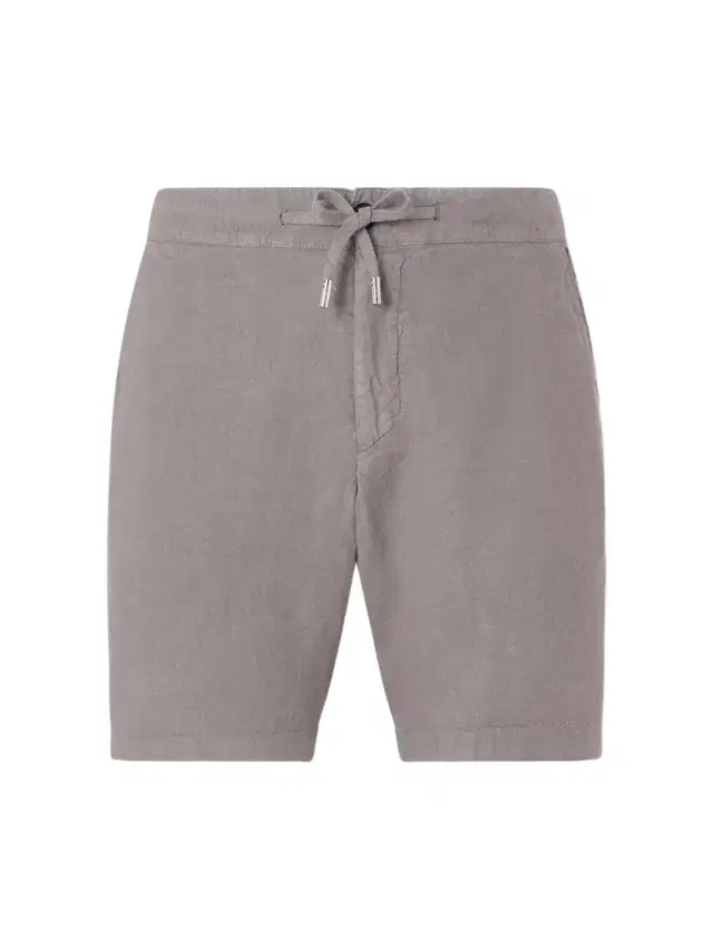 MR P. Straight-Leg Garment-Dyed Linen Drawstring Bermuda Shorts - Men