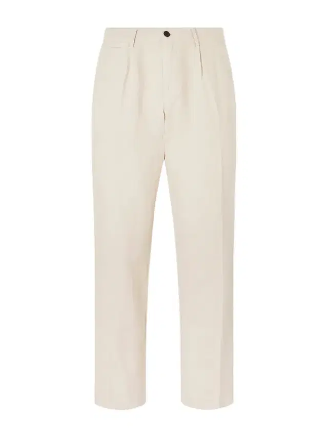 Portuguese Flannel Straight-Leg Linen Trousers - Men