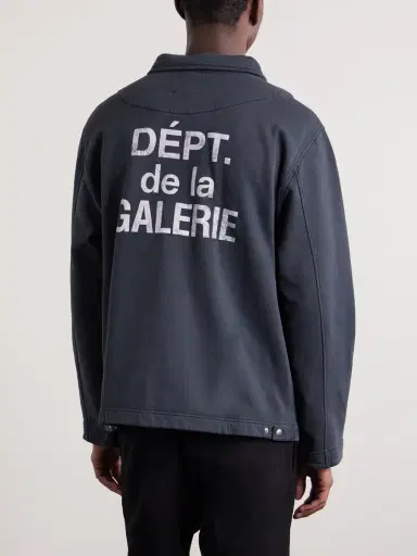 Gallery Dept. Montecito Logo-Print Cotton-Jersey Jacket - Men | Thumbnail 4