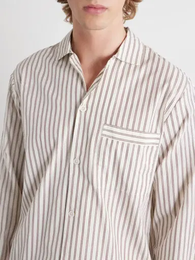 Tekla Striped Cotton-Poplin Pyjama Set - Men | Thumbnail 5