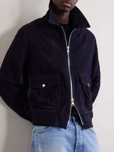MR P. Suede Blouson Jacket - Men | Thumbnail 5 MR P. Suede Blouson Jacket - Men | Thumbnail 5