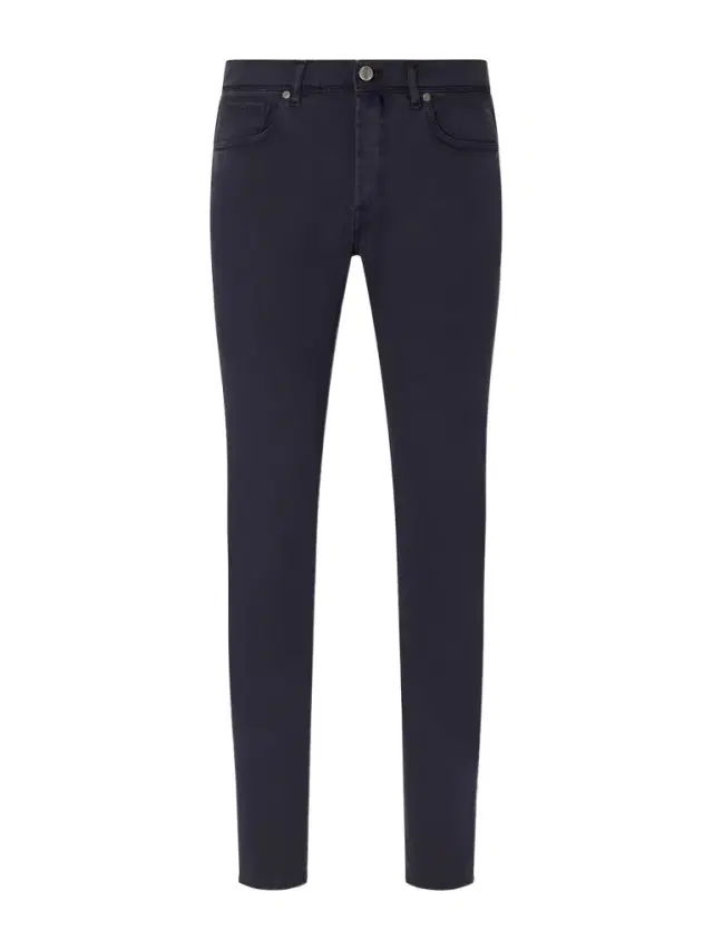 Slim-Fit Stretch Cotton-Blend Gabardine Trousers - Men