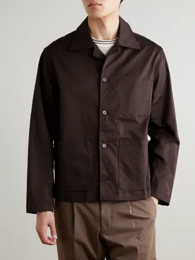 NN07 Morgan 10021 Stretch Organic Cotton-Gabardine Blouson Jacket - Men | Thumbnail 3