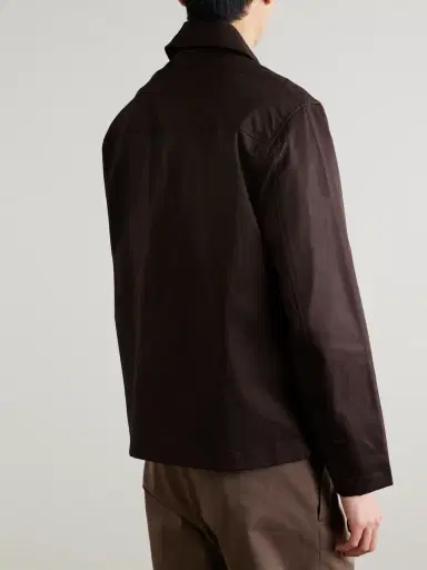 NN07 Morgan 10021 Stretch Organic Cotton-Gabardine Blouson Jacket - Men | Thumbnail 4