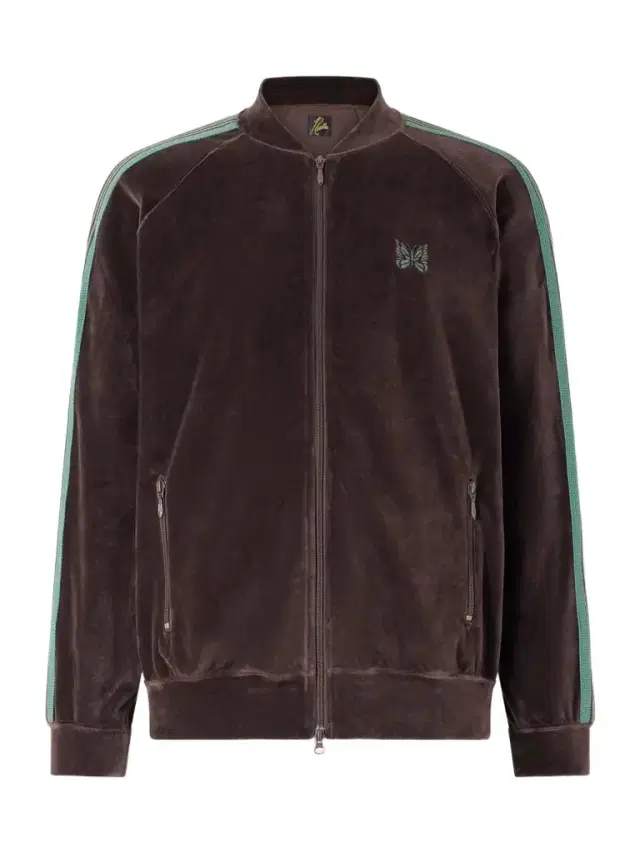 Logo-Embroidered Striped Cotton-Blend Velour Track Jacket - Men