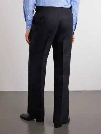 Husbands Wide-Leg Linen Suit Trousers - Men | Thumbnail 4 Husbands Wide-Leg Linen Suit Trousers - Men | Thumbnail 4