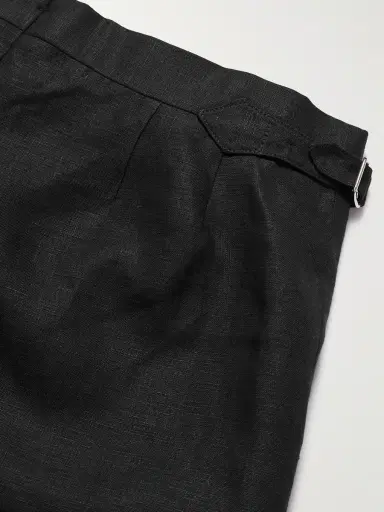 Husbands Wide-Leg Linen Suit Trousers - Men | Thumbnail 5 Husbands Wide-Leg Linen Suit Trousers - Men | Thumbnail 5