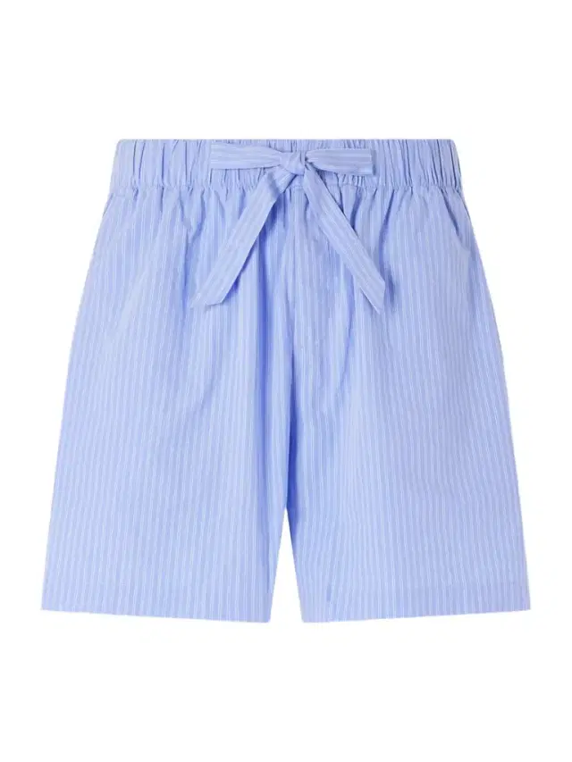 Tekla Straight-Leg Striped Organic Cotton-Poplin Shorts - Men