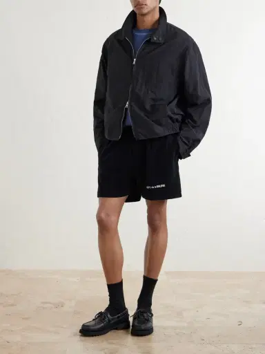 Gallery Dept. Zuma Straight-Leg Logo-Print Organic Cotton-Jersey Shorts - Men | Thumbnail 2