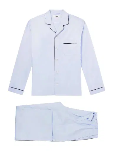 Tekla Bellhop Cotton-Satin Pyjama Set - Men | Thumbnail 1 Tekla Bellhop Cotton-Satin Pyjama Set - Men | Thumbnail 1