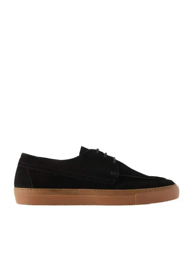 MR P. Larry Suede Boat Shoes - Men