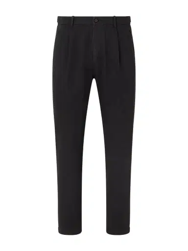 MR P. Daniel Tapered Pleated Cotton-Canvas Trousers - Men | Thumbnail 1