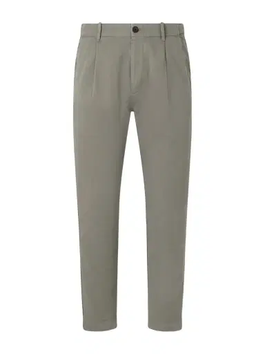 MR P. Daniel Tapered Pleated Cotton-Canvas Trousers - Men | Thumbnail 1