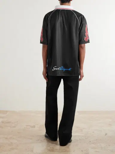 Gallery Dept. Japan Logo-Embroidered Jersey T-Shirt - Men | Thumbnail 4