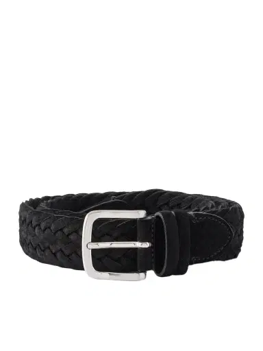 MR P. 3.5cm Woven Suede Belt - Men | Thumbnail 1
