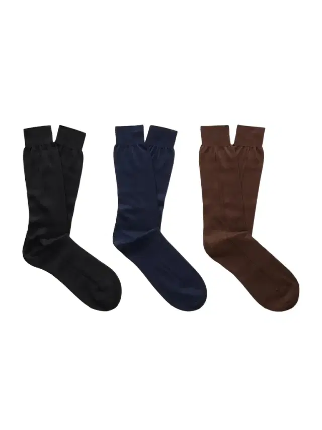 MR P. Three-Pack Organic Cotton Socks - Men