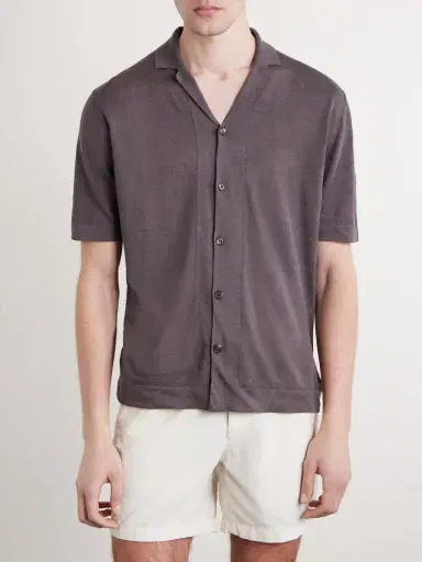 Slowear Incotex Zanone IceLino Polo Shirt - Men | Thumbnail 3 Slowear Incotex Zanone IceLino Polo Shirt - Men | Thumbnail 3