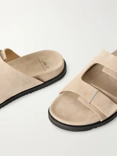 MR P. Suede Slides - Men | Thumbnail 4 MR P. Suede Slides - Men | Thumbnail 4