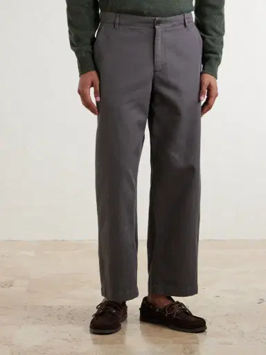 MR P. Barrel-Leg Cotton-Twill Trousers - Men | Thumbnail 3 MR P. Barrel-Leg Cotton-Twill Trousers - Men | Thumbnail 3