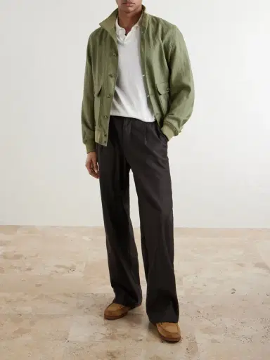 Valstar ino Linen Bomber Jacket - Men | Thumbnail 2