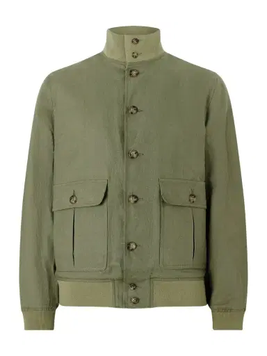 Valstar ino Linen Bomber Jacket - Men | Thumbnail 1