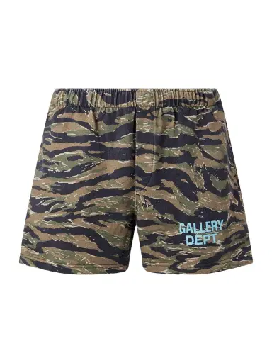 Gallery Dept. Zuma Straight-Leg Camouflage and Logo-Print Cotton-Jersey Shorts - Men | Thumbnail 1 Gallery Dept. Zuma Straight-Leg Camouflage and Logo-Print Cotton-Jersey Shorts - Men | Thumbnail 1