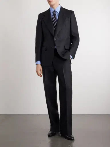 Husbands Linen Suit Jacket - Men | Thumbnail 2