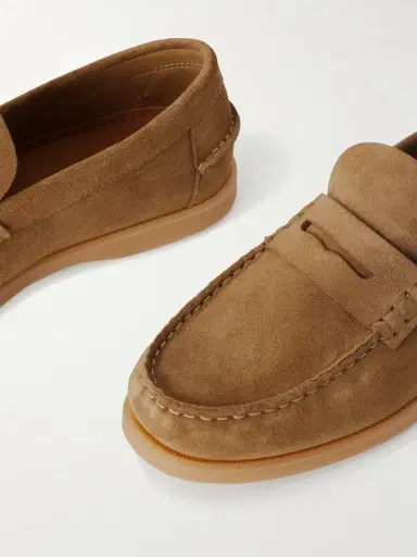 MR P. Leo Suede Penny Loafers - Men | Thumbnail 5 MR P. Leo Suede Penny Loafers - Men | Thumbnail 5