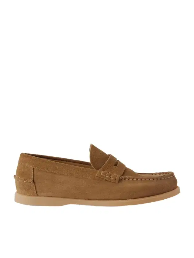 MR P. Leo Suede Penny Loafers - Men