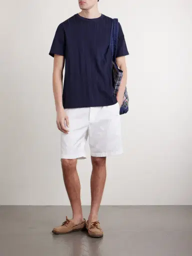 MR P. Textured Organic Cotton T-Shirt - Men | Thumbnail 2 MR P. Textured Organic Cotton T-Shirt - Men | Thumbnail 2