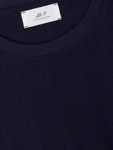 MR P. Textured Organic Cotton T-Shirt - Men | Thumbnail 5 MR P. Textured Organic Cotton T-Shirt - Men | Thumbnail 5