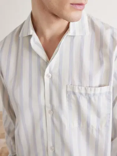 Tekla Striped Cotton-Poplin Pyjama Set - Men | Thumbnail 5