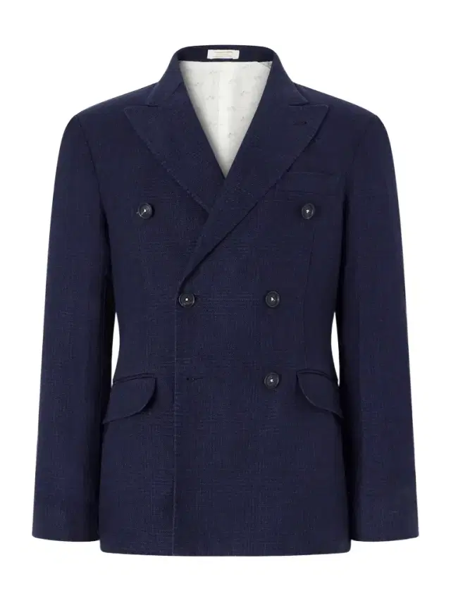 Brando Double-Breasted Linen Blazer - Men
