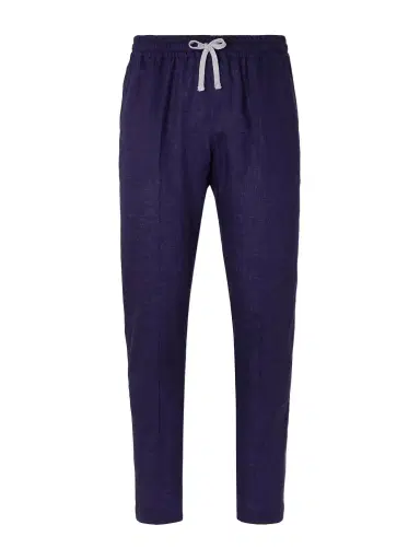 FEDELI Bonifacio Straight-Leg Linen Drawstring Trousers - Men | Thumbnail 1 FEDELI Bonifacio Straight-Leg Linen Drawstring Trousers - Men | Thumbnail 1