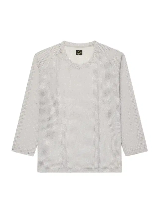 U-Neck Raschel Lace T-Shirt - Men