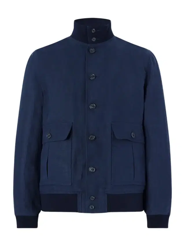 ino Linen Bomber Jacket - Men