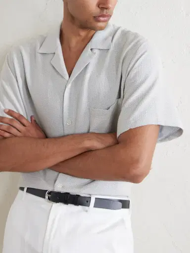 Portuguese Flannel Jones Camp-Collar Cotton Shirt - Men | Thumbnail 5 Portuguese Flannel Jones Camp-Collar Cotton Shirt - Men | Thumbnail 5