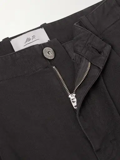 MR P. Wide-Leg Pleated Cotton-Canvas Shorts - Men | Thumbnail 6 MR P. Wide-Leg Pleated Cotton-Canvas Shorts - Men | Thumbnail 6
