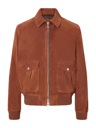 MR P. Suede Blouson Jacket - Men | Thumbnail 1 MR P. Suede Blouson Jacket - Men | Thumbnail 1