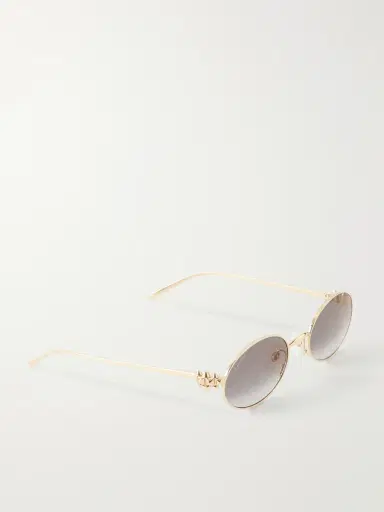 Cartier Eyewear Rounded-Frame Metal Sunglasses - Men | Thumbnail 4 Cartier Eyewear Rounded-Frame Metal Sunglasses - Men | Thumbnail 4