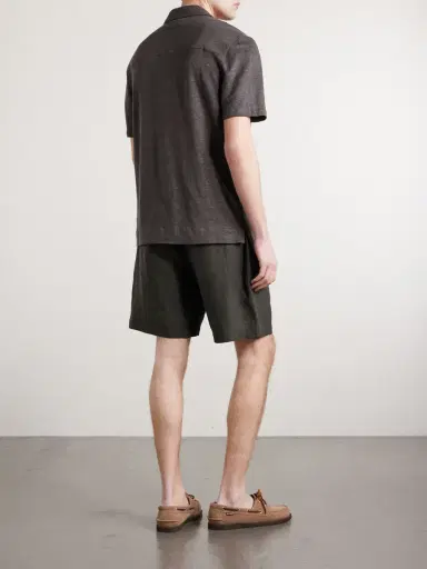 MR P. Camp-Collar Linen Shirt - Men | Thumbnail 4 MR P. Camp-Collar Linen Shirt - Men | Thumbnail 4