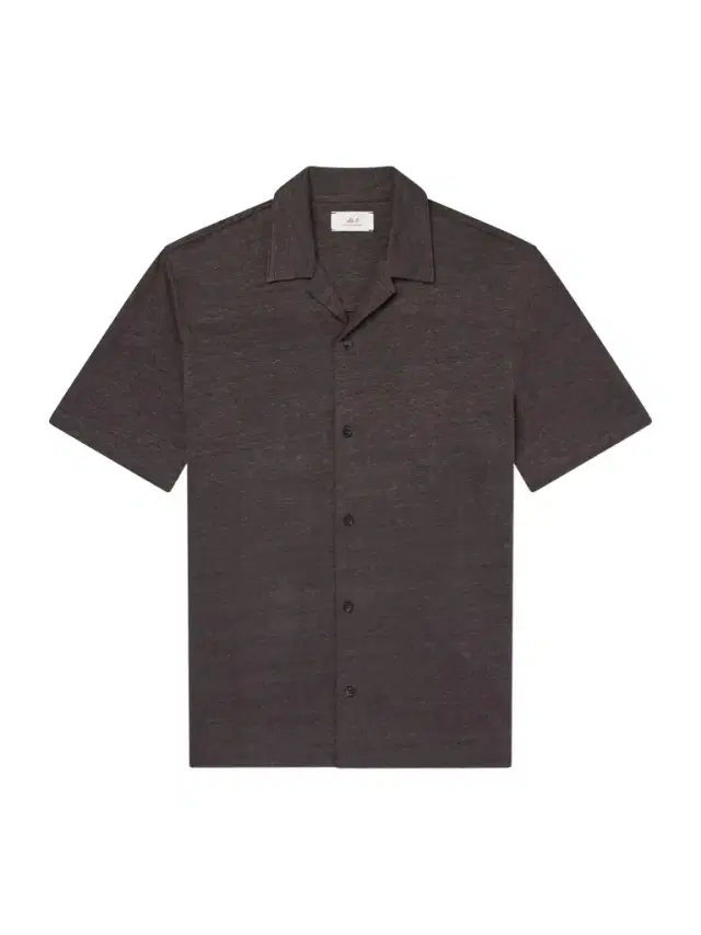 MR P. Camp-Collar Linen Shirt - Men