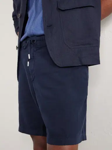 MR P. Straight-Leg Garment-Dyed Linen Drawstring Bermuda Shorts - Men | Thumbnail 5 MR P. Straight-Leg Garment-Dyed Linen Drawstring Bermuda Shorts - Men | Thumbnail 5