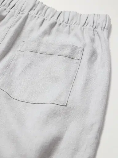 Frescobol Carioca Luan Straight-Leg Linen and Cotton-Blend Drawstring Trousers - Men | Thumbnail 5 Frescobol Carioca Luan Straight-Leg Linen and Cotton-Blend Drawstring Trousers - Men | Thumbnail 5