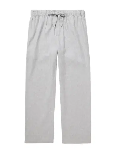 Frescobol Carioca Luan Straight-Leg Linen and Cotton-Blend Drawstring Trousers - Men | Thumbnail 1 Frescobol Carioca Luan Straight-Leg Linen and Cotton-Blend Drawstring Trousers - Men | Thumbnail 1