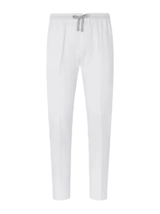 Bonifacio Straight-Leg Linen Drawstring Trousers - Men